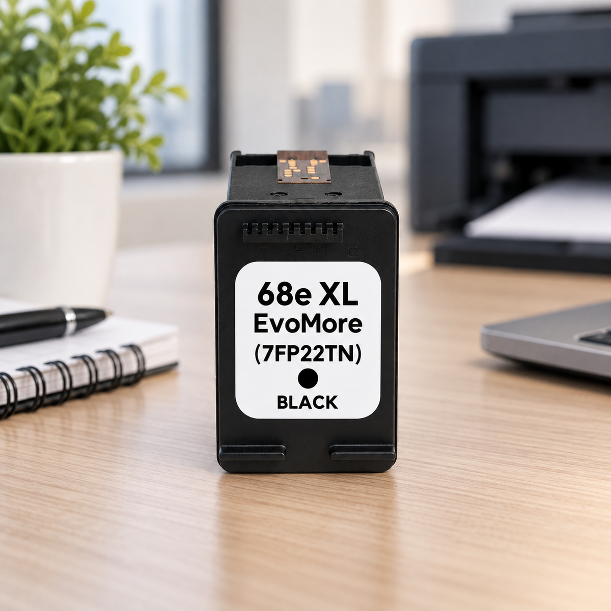 HP 68e EvoMore (7FP22TN) Black High Yield Remanufactured Ink Cartridge
