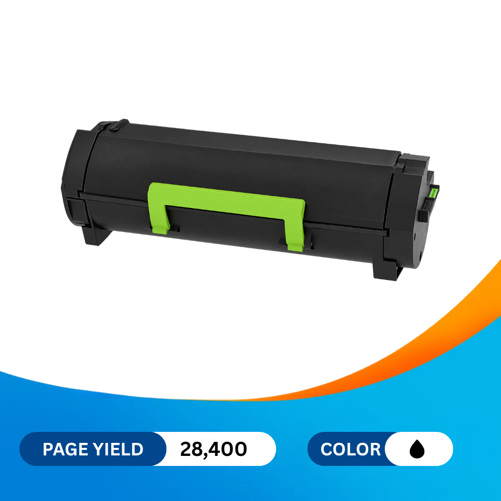 Lexmark 66S1H00 Black High Yield Compatible Toner Cartridge