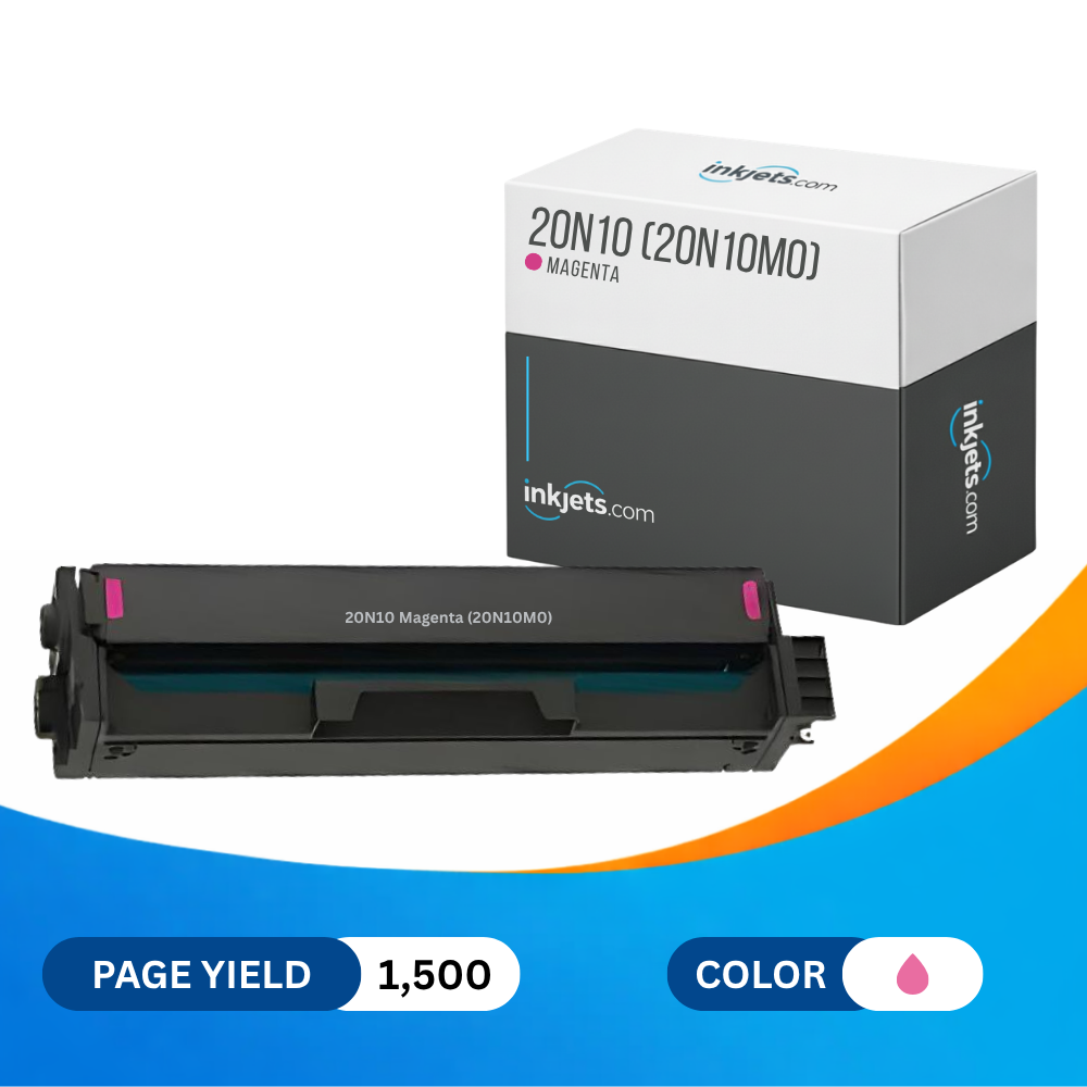 Lexmark 20N10M0 Magenta Standard Yield Compatible Toner Cartridge