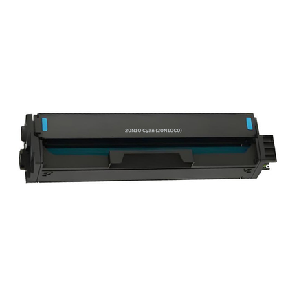 Lexmark 20N10C0 Cyan Standard Yield Compatible Toner Cartridge