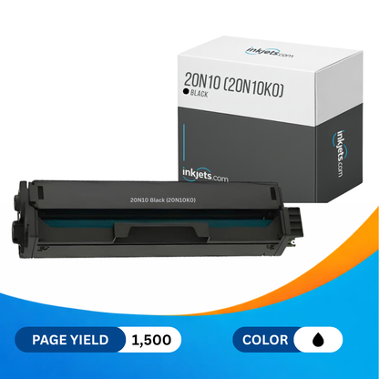 Lexmark 20N10K0 Black Standard Yield Compatible Toner Cartridge