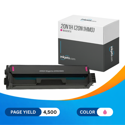 Lexmark 20N1HM0 Magenta High Yield Compatible Toner Cartridge