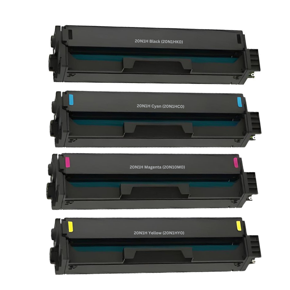 Lexmark 20N1H (CS331) Compatible High Yield Toner Cartridge 4-Pack Combo