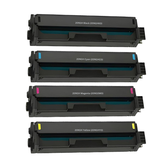 Lexmark 20N1H (CS331) Compatible High Yield Toner Cartridge 4-Pack Combo