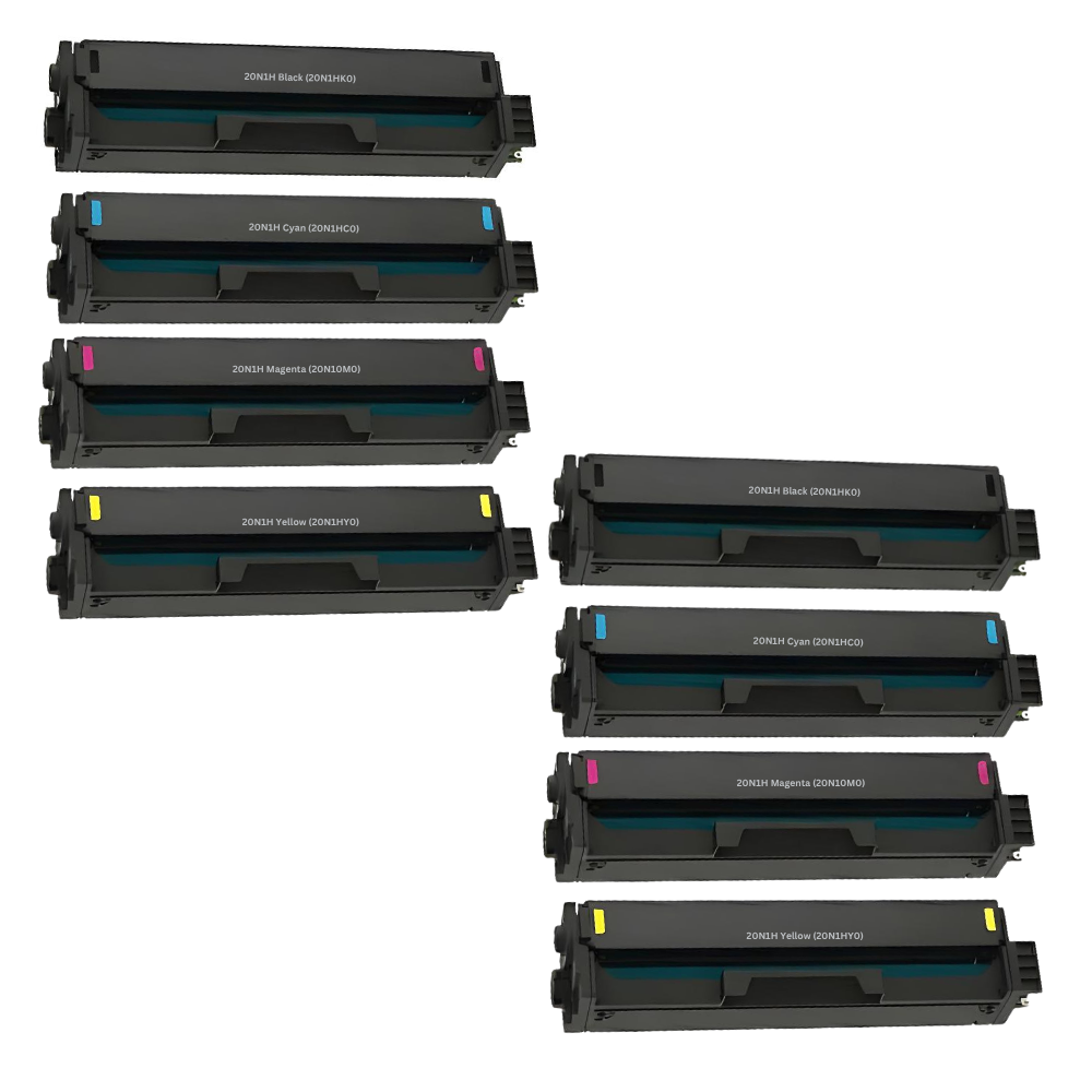Lexmark 20N1H (CS331) Compatible High Yield Toner Cartridge 8-Pack Com ...