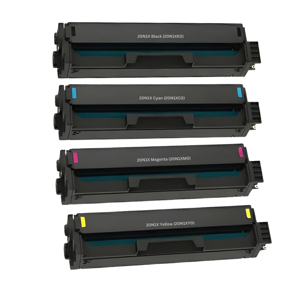 Lexmark 20N1X (CS431) Compatible Extra High Yield Toner Cartridge 4-Pa ...