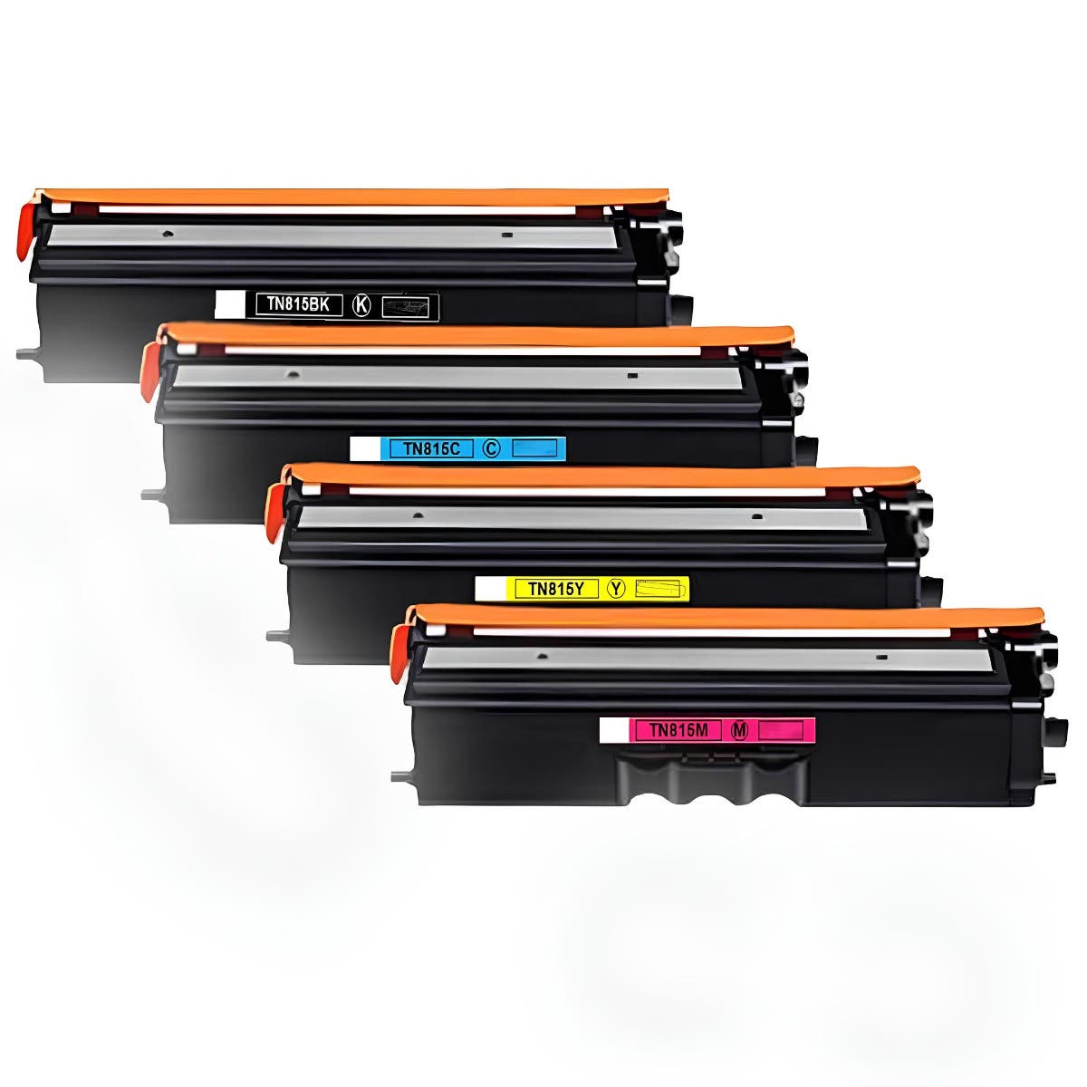 Compatible Brother TN815 Ultra High Yield Toner Cartridge 4-Pack Combo ...