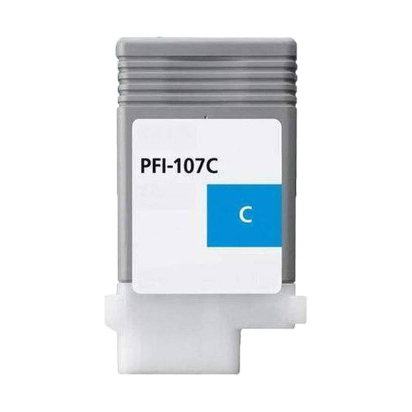 Canon PFI-107C (6706B001) Compatible Cyan Ink Cartridge | Inkjets.com