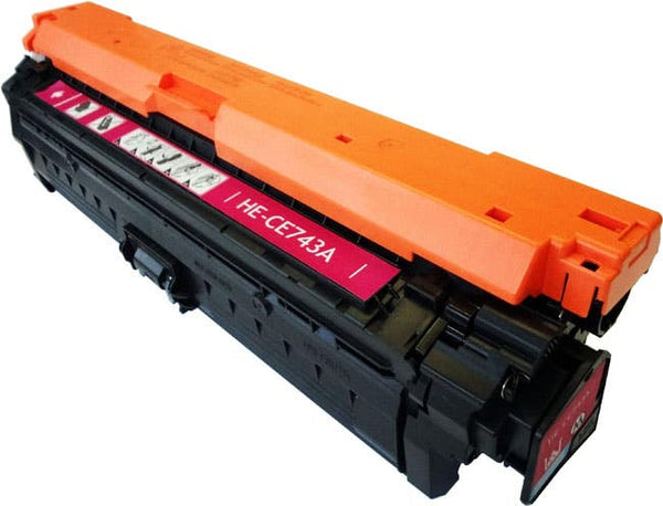 42% Off HP 307A (CE743A) Remanufactured Magenta Toner Cartridge