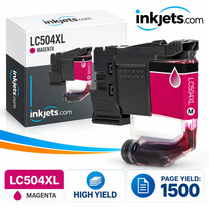 Brother LC504XLM Magenta High Yield Compatible Ink Cartridge