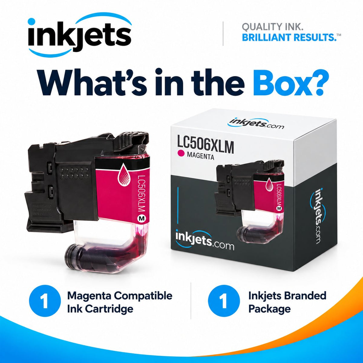 Brother LC506XLM Magenta High Yield Compatible Ink Cartridge