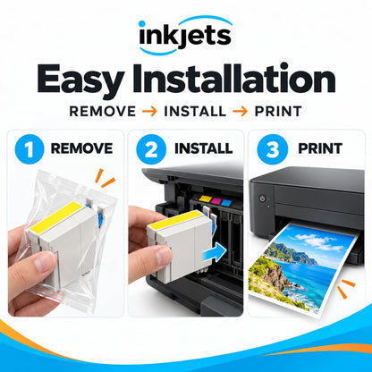 Epson 125 Remanufactured Standard-Yield Ink Cartridge 8-Pack Combo