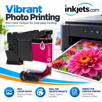 Brother LC504XLM Magenta High Yield Compatible Ink Cartridge