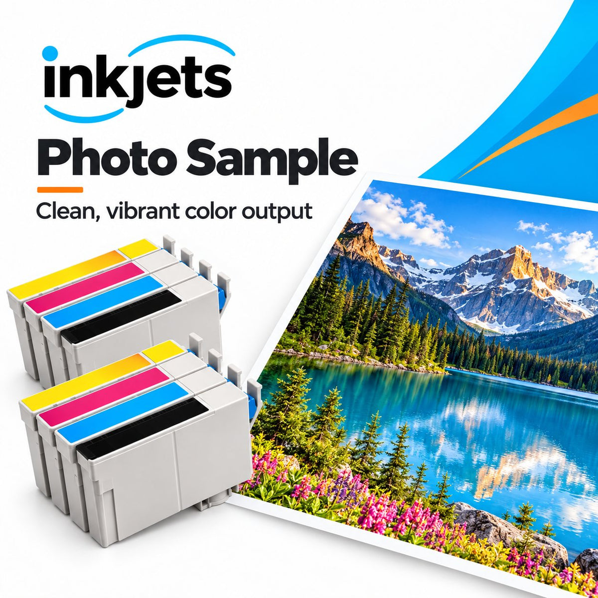 Epson 125 Remanufactured Standard-Yield Ink Cartridge 8-Pack Combo