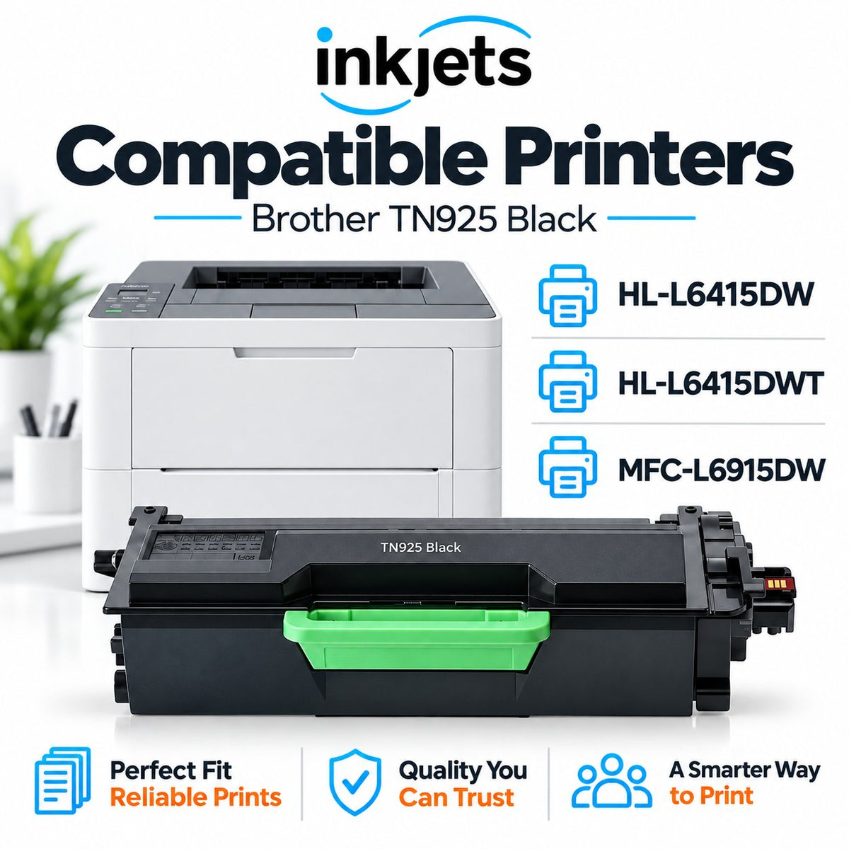 Brother TN925 Black Super High Yield Compatible Toner Cartridge