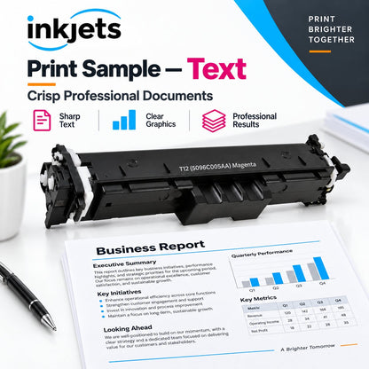 Canon T12 (5096C005AA) Magenta Standard Yield Compatible Toner Cartridge