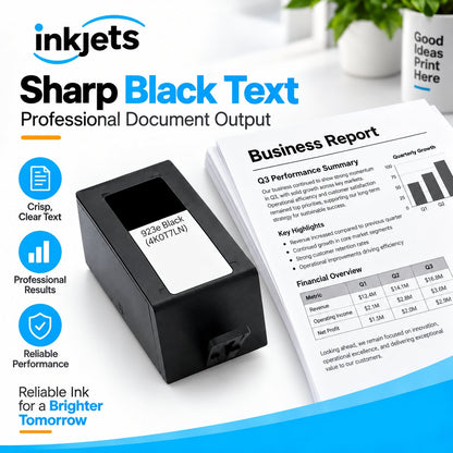 HP 923e (4K0T7LN) Black High Yield Remanufactured Ink Cartridge