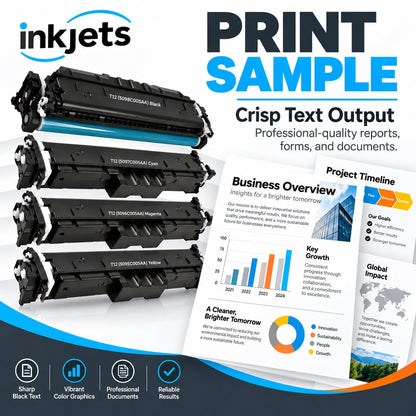 Canon T12 Standard Yield Compatible Toner Cartridge 4-Pack Combo