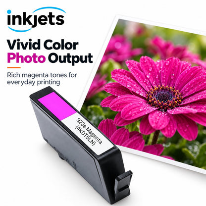 HP 923e (4K0T5LN) Magenta High Yield Remanufactured Ink Cartridge