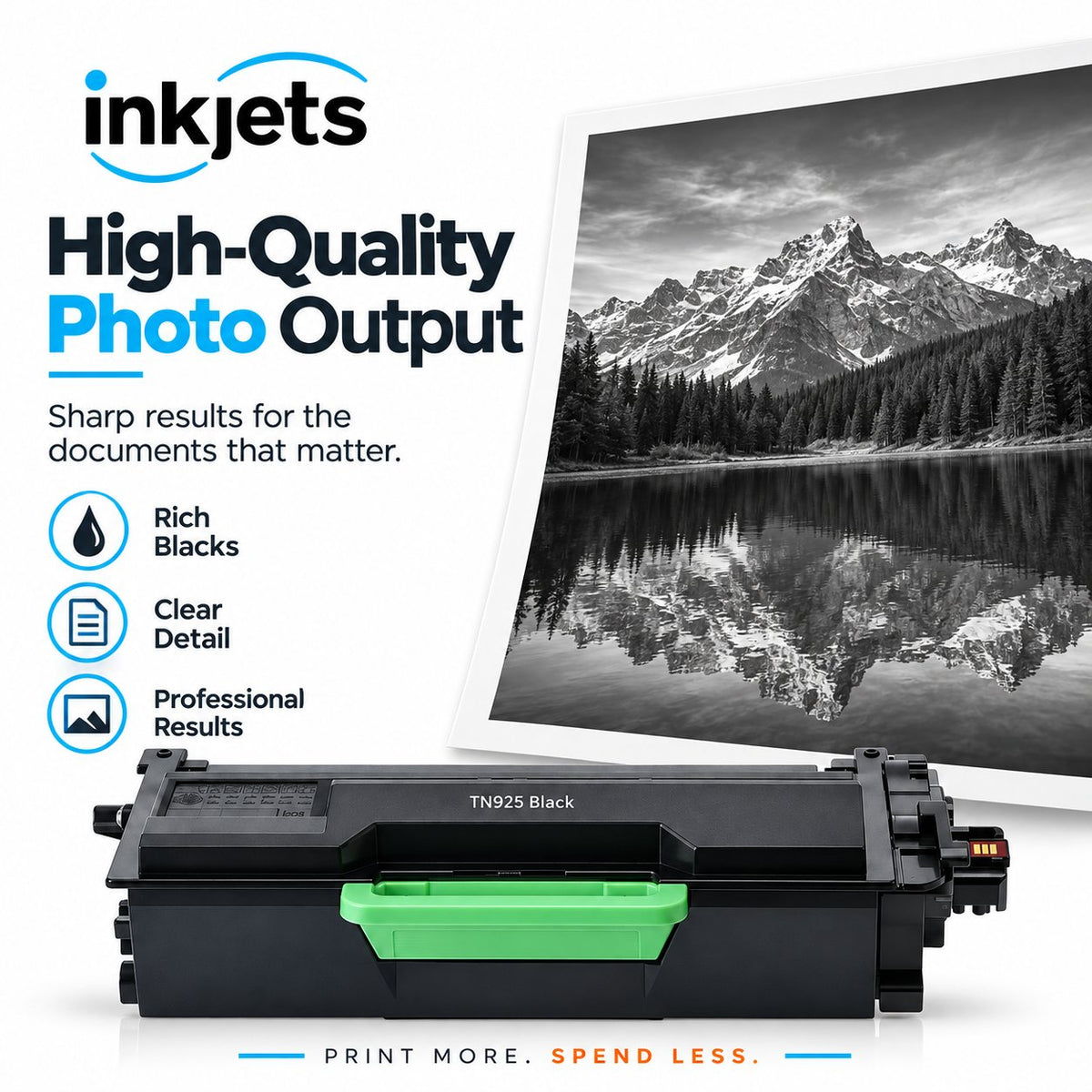 Brother TN925 Black Super High Yield Compatible Toner Cartridge