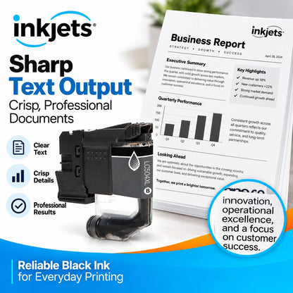 Brother LC504XLBK Black High Yield Compatible Ink Cartridge