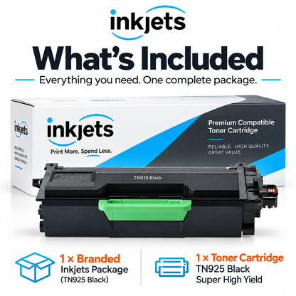 Brother TN925 Black Super High Yield Compatible Toner Cartridge