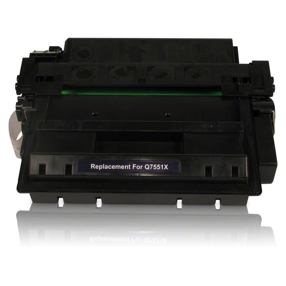 HP 51X (Q7551X) Black High-Yield Remanufactured Toner Cartridge