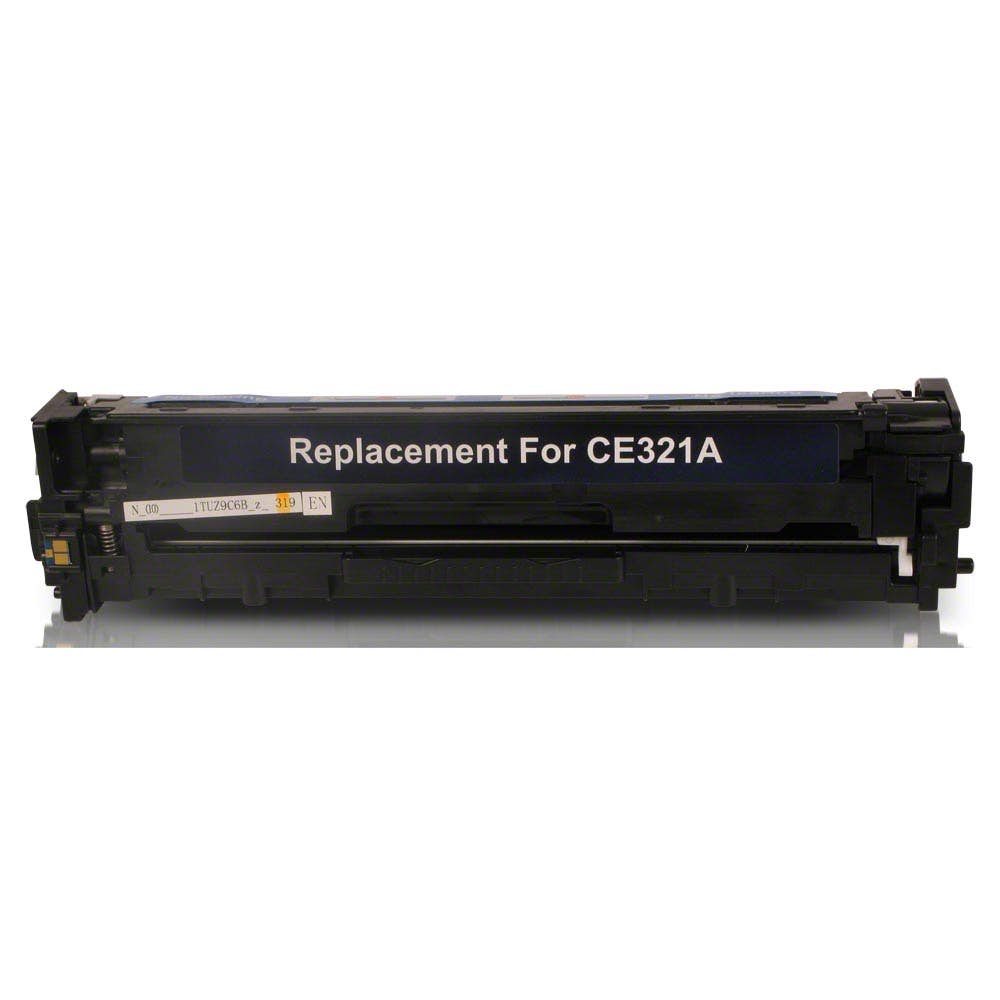 HP 128A (CE321A) Cyan Compatible Toner Cartridge