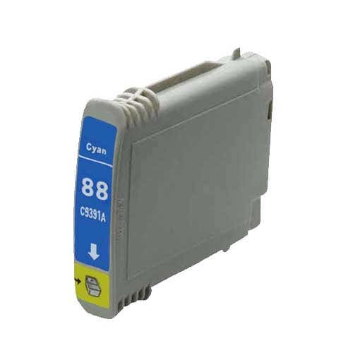 HP 88XL (C9391AN) Cyan High-Yield Remanufactured Ink Cartridge