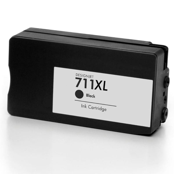 Remanufactured HP 711XL (CZ133A) Ink Cartridge | Black – Inkjets.com