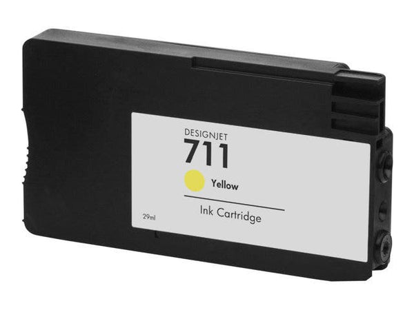 50% Off HP 711 (CZ132A) Remanufactured Yellow Ink Cartridge