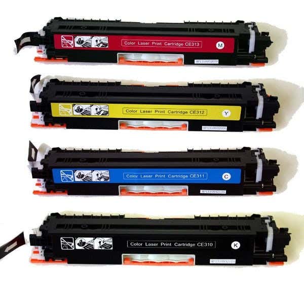 Hp Ink 126 HP 126A Remanufactured Toner Cartridge 4-Pack Combo – Inkjets.com