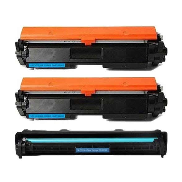 HP 30A & 32A (CF230A) Black Compatible Toner Cartridge 3-Pack