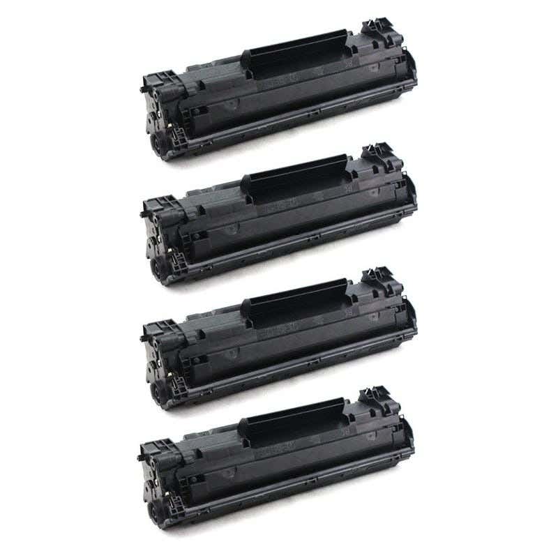 HP 83X (CF283X) Black Compatible Cartridge High-Yield 4-Pack – Inkjets.com