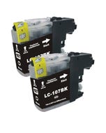 Brother LC107BK Black Super High-Yield Compatible Ink Cartridge