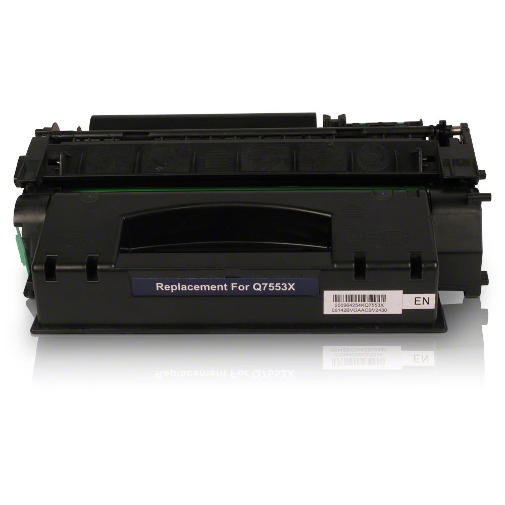 Generic Black Toner Cartridge 53X Q7553X High Yield For HP Laserjet P2015 M2727 