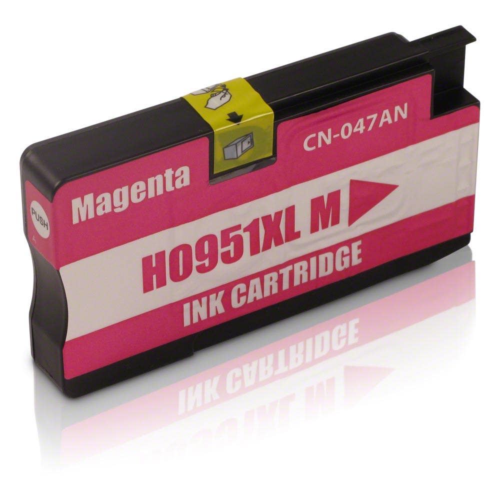 REFRESH CARTRIDGES 951XL CN047AE MAGENTA XL INK COMPATIBLE WITH HP PRINTERS 