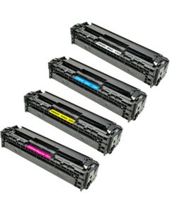 HP 125A Compatible Toner Cartridge 4-Piece Combo Pack