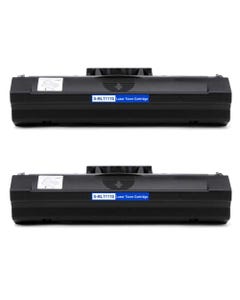 Samsung MLT-D111S Black Compatible Toner Cartridge Twin Pack Carrot Ink