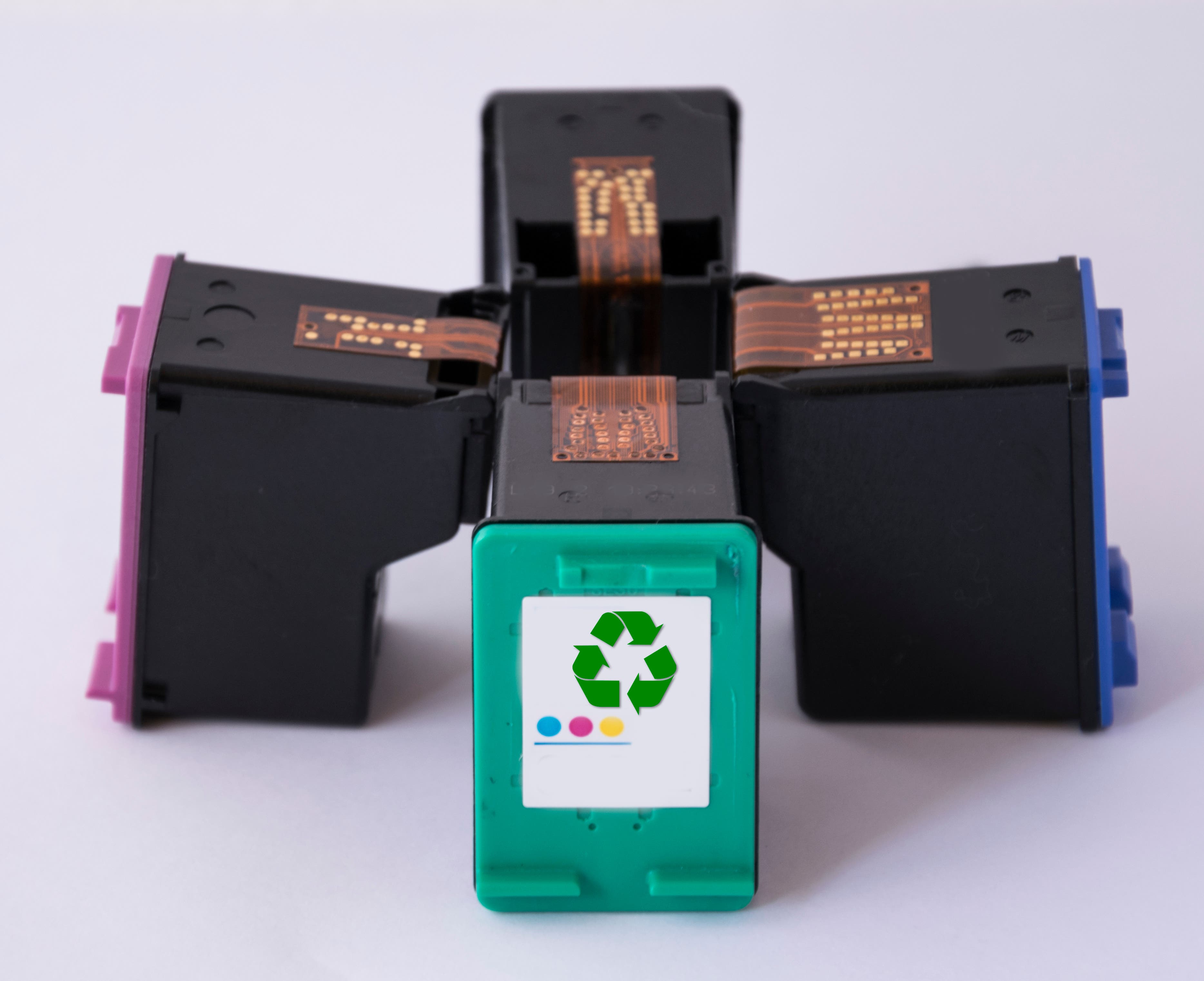 photo of remanufactured ink cartridges
